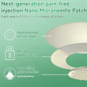 RZXEA™ Moringa & Berberine NAD+ 10-in-1 Nano Microneedle Patch (Just once a day, visible changes in 7 days) ✅ For obesity, loose skin, diabetes, sleep apnea, joint issues, and more