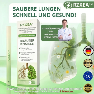 RZXEA™ Tragbarer Nano-Atemreiniger für tiefe Lungenreinigung und Entgiftung (Nur 2 Minuten täglich, sichtbare Verbesserungen in 7 Tagen) ✅ Bei Raucherhusten, Atemnot, Schleimbildung, verstopften Atemwegen und mehr