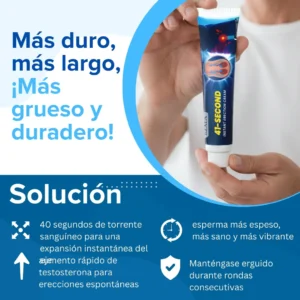 RZXEA™ Crema de Erección en 41 Segundos