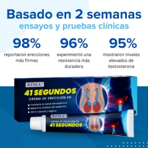 RZXEA™ Crema de Erección en 41 Segundos