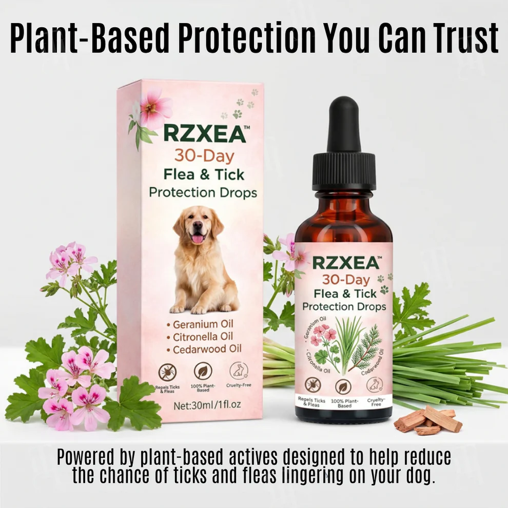 RZXEA™ 30-Day Flea & Tick Protection Drops