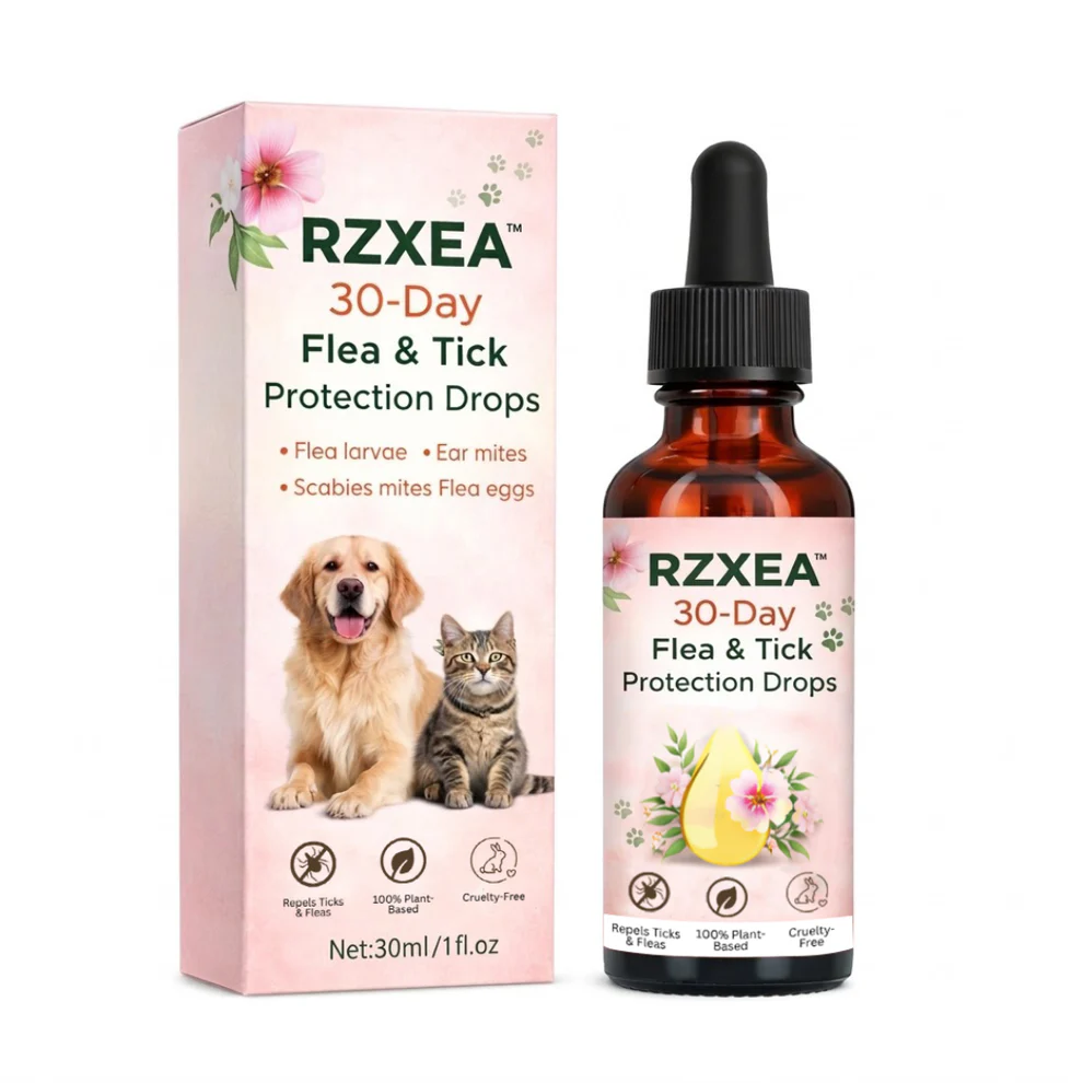 RZXEA™ 30-Day Flea & Tick Protection Drops